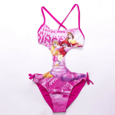  Hercegnők kislány fürdőruha - trikini - pink - 122