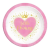 Hercegnők Little Princess papírtányér 8 db-os 23 cm FSC