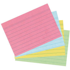 Herlitz 10836245 200 lapos A7 Vonalas jegyzettömb - Vegyes színek (10836245) jegyzettömb