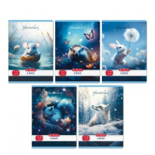 Herlitz 2. osztályos vonalas füzet, Wonderland (A5/16-32) füzet