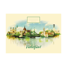 Herlitz 32 lapos B4 famentes spirál vázlatfüzet - Mintás (09055856) füzet