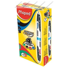 Herlitz 4 színű kétvégű golyóstoll, Twin Tip - MAPED (1 db) toll