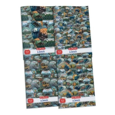 Herlitz A4-es kockás füzet 32 lapos - Adventure füzet