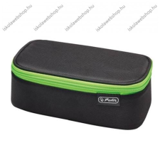 Herlitz BeatBox Black Green Stripes tolltartó - Herlitz pénztárca