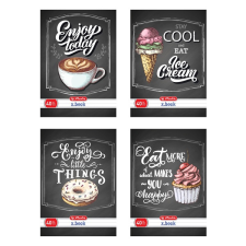 Herlitz Blackboard A5 40lapos kockás füzet füzet