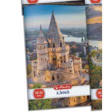 Herlitz City sima füzet, A5/20-32, Halászbástya füzet