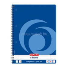 Herlitz College A4 80lapos lefűzhető vonalas spirálfüzet (HERLITZ_00306423) füzet