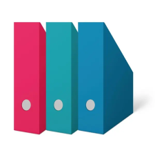 Herlitz color blocking 7cm karton kék iratpapucs irattartó