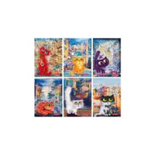 Herlitz Crazy Cats PP A5 60lapos vonalas füzet (HERLITZ_09575390) füzet