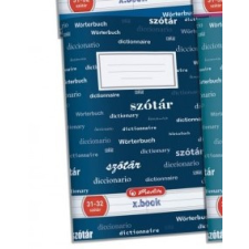 Herlitz Design Dark Blue szótárfüzet, A4 - Herlitz füzet