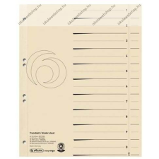 Herlitz Elválasztólap/10 A4 easy - Herlitz irattartó