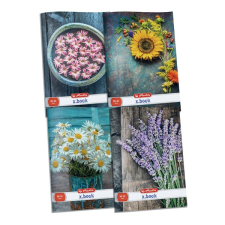 Herlitz Flower A4 80-32 sima füzet füzet