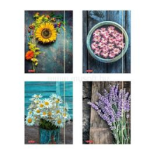 Herlitz Flower A4 gumis mappa (HERLITZ_09058306) mappa