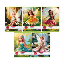 Herlitz Flower Fairy: A5-ös vonalas füzet, 1. osztályos, 14-32 - többféle füzet