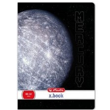 Herlitz Galaxis vonalas füzet, A4, Merkúr füzet