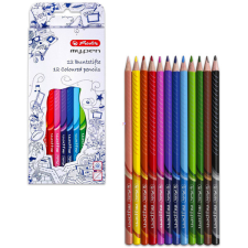 Herlitz háromszögletű színes ceruza - 12 db színes ceruza