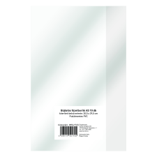 Herlitz Hungária Kft. Herlitz Füzetborító/10 db  A5 átlátszó füzetborító