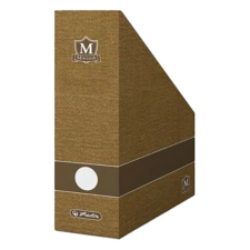 Herlitz Irattartó papucs, HERLITZ Montana, karton, 110 mm, barna irattartó