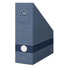 Herlitz Irattartó papucs, HERLITZ Montana, karton, 110 mm, kék irattartó