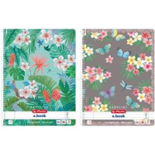 Herlitz Ladylike A4 80lapos perforált vonalas spirálfüzet (HERLITZ_50044245) füzet