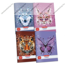  Herlitz Leckefüzet, Wild Animals - Tigris, A5, 44 lapos füzet