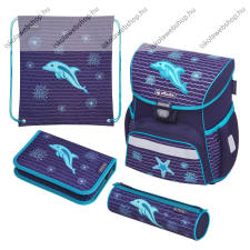 Herlitz Loop Dolphin/Delfin Plus iskolatáska gyerek hátizsák, táska