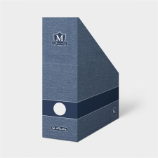 Herlitz Montana 11cm kék karton iratpapucs (09060377) irattartó