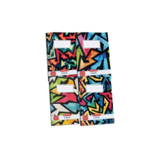Herlitz Neon Art A5 kockás füzet füzet