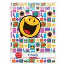 Herlitz Smiley Be Happy kockás füzet, A4/87-32 - Herlitz füzet