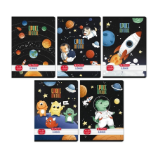 Herlitz Space Adventure A5 16-32 2. osztályos vonalas füzet (400200791) füzet