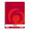 Herlitz Spirálfüzet HERLITZ A/4 80 lapos perforált lyukasztott kockás