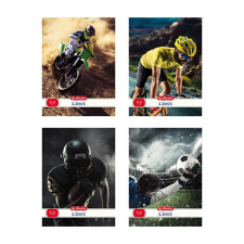 Herlitz Sport A4 80-32 sima füzet füzet