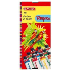 Herlitz Tempera tubusos / 10 szín- Herlitz tempera