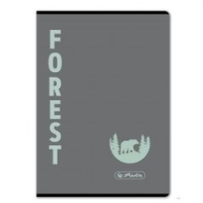 Herlitz Terra kockás füzet, A4, Forest füzet