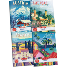 Herlitz Travel A5 27-32 kockás füzet füzet