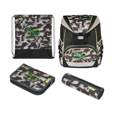 Herlitz UltraLight Plus iskolatáska szett, Camo Dragon iskolatáska