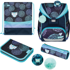 Herlitz UltraLight Plus iskolatáska szett, Flower Owl iskolatáska