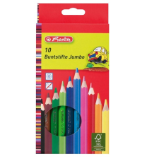 Herlitz vastag lakkozott 10db-os vegyes színű színes ceruza 10795276 színes ceruza
