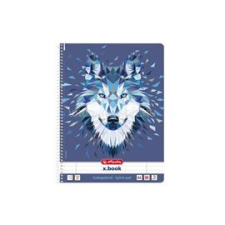 Herlitz Wild Animals A4 80lapos vonalas spirálfüzet (HERLITZ_50027798) füzet
