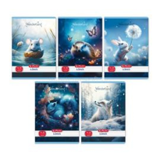 Herlitz Wonderland A5 16-32 2. osztályos vonalas füzet (HERLITZ_400200790) füzet