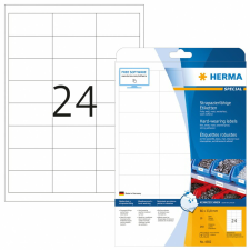 HERMA 66 x 33,8 mm Etikett lézernyomtatóhoz (240 címke / csomag) etikett