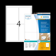 HERMA 99.1 mm x 139 mm Papír Íves etikett címke  Fehér  ( 100 ív/doboz ) etikett