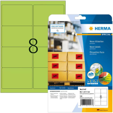 HERMA Etiketten A4 neon-grün   99,1x67,7 mm Papier 160 St. (5147) etikett
