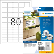 HERMA Etiketten A4 weiß 35,6x16,9 mm extrem haftend 2000 St. (10901) etikett