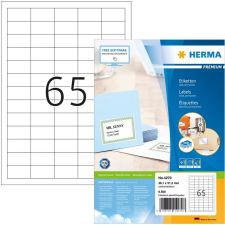 HERMA Etiketten A4 weiß 38,1x21,2 mm Papier 6500 St. (4270) etikett
