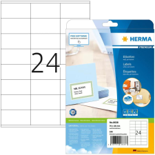 HERMA Etiketten Premium A4 weiß 70x36     mm Papier 240 St. (8638) etikett