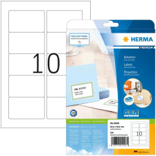 HERMA Etiketten Premium A4 weiß 83,8x50,8 mm Papier 250 St. (5028) etikett