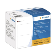 HERMA Frankieretiketten doppelt 130x40 mm 1000 St. (4318) etikett