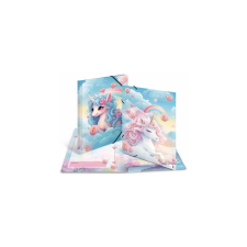 HERMA Happy Unicorns A3 Karton Gumis mappa - Mintás (20138) mappa