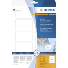 HERMA Namensetik. A4 80x50 mm trennbar weiß ablösbar 250 St. (4412) etikett